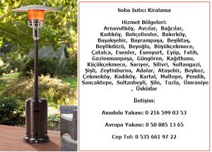 İstanbul Isıtıcı Kİralama Fiyatları